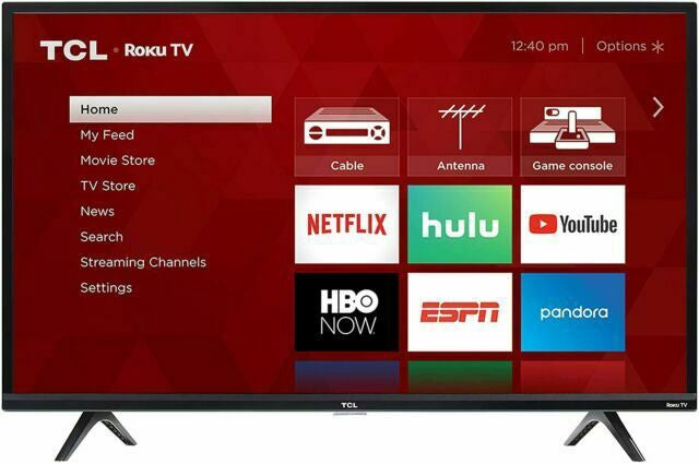 TCL Television 32" 32S331 Roku Smart LED