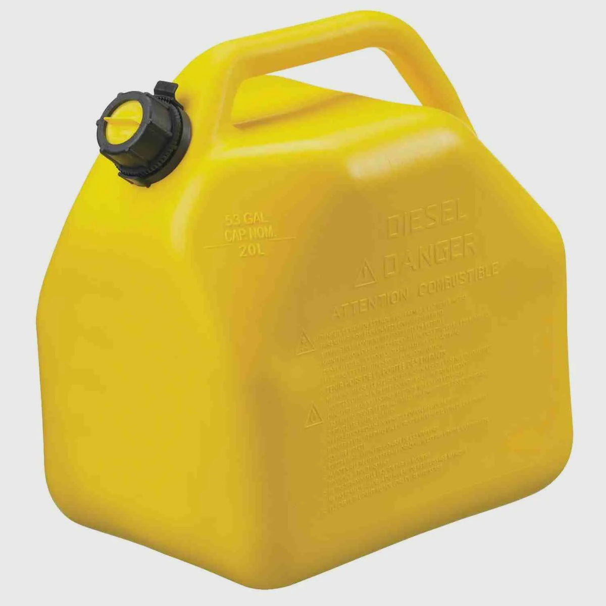 SCEPTER Jar Diesel Yellow 07649 20L 5.3GAL Jerry Can