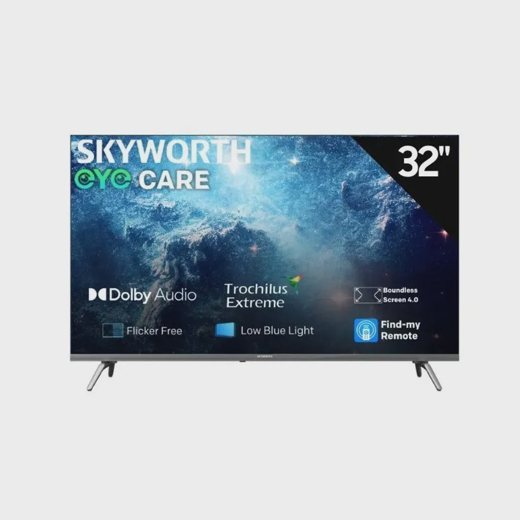 SKYWORTH Television 32" 32E66H Google TV Android Smart LED