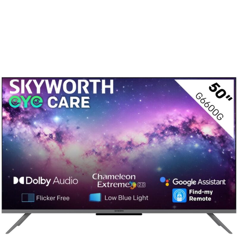 SKYWORTH Television 50" 50G66G Google TV Android Smart LED