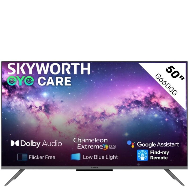 SKYWORTH Television 50" 50G66G Google TV Android Smart LED