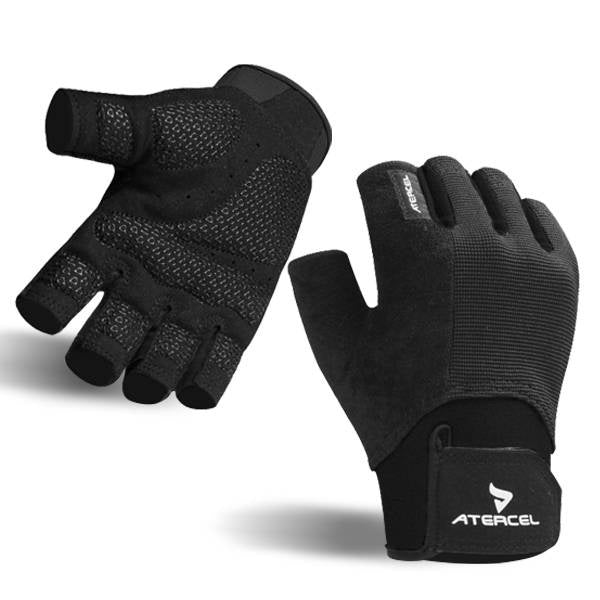 Gym Workout Gloves Atercel Black