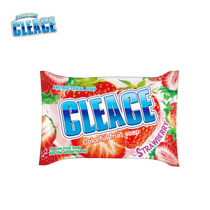 CLEACE Soap Antibacterial Colorful Fruit Soap 90G