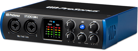 PRESONUS Audio Interface Studio 24C USB-C