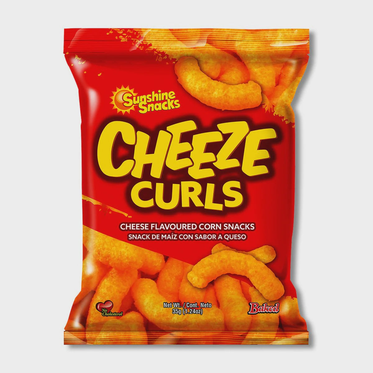SUNSHINE SNACKS Cheeze Curls 33G 1.16OZ