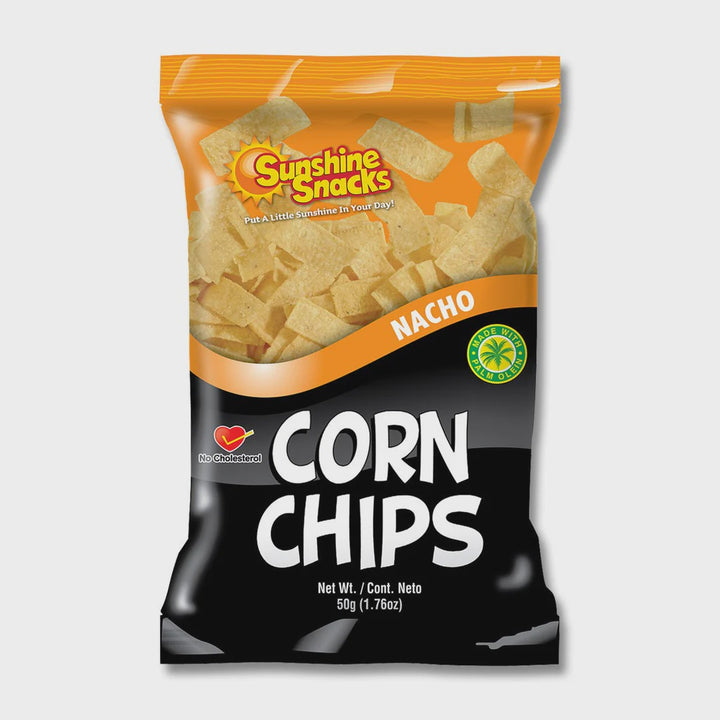 SUNSHINE SNACKS Corn Chips Nacho 50G 1.77OZ