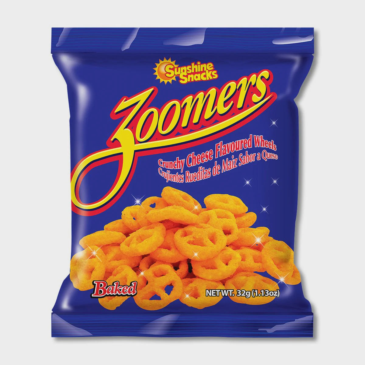 SUNSHINE SNACKS Zoomers 32G 1.13OZ