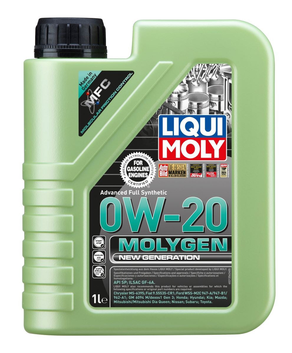 LIQUI MOLY Oil 0W-20 1L Molygen New Generation 21356