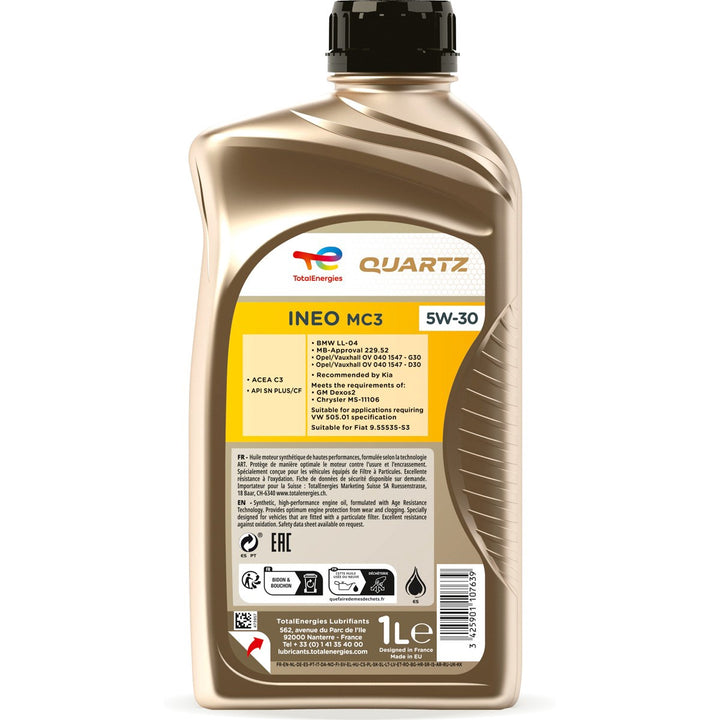 TOTALENERGIES Oil Total Energies Quartz Ineo MC3 5W-30 1 Liter