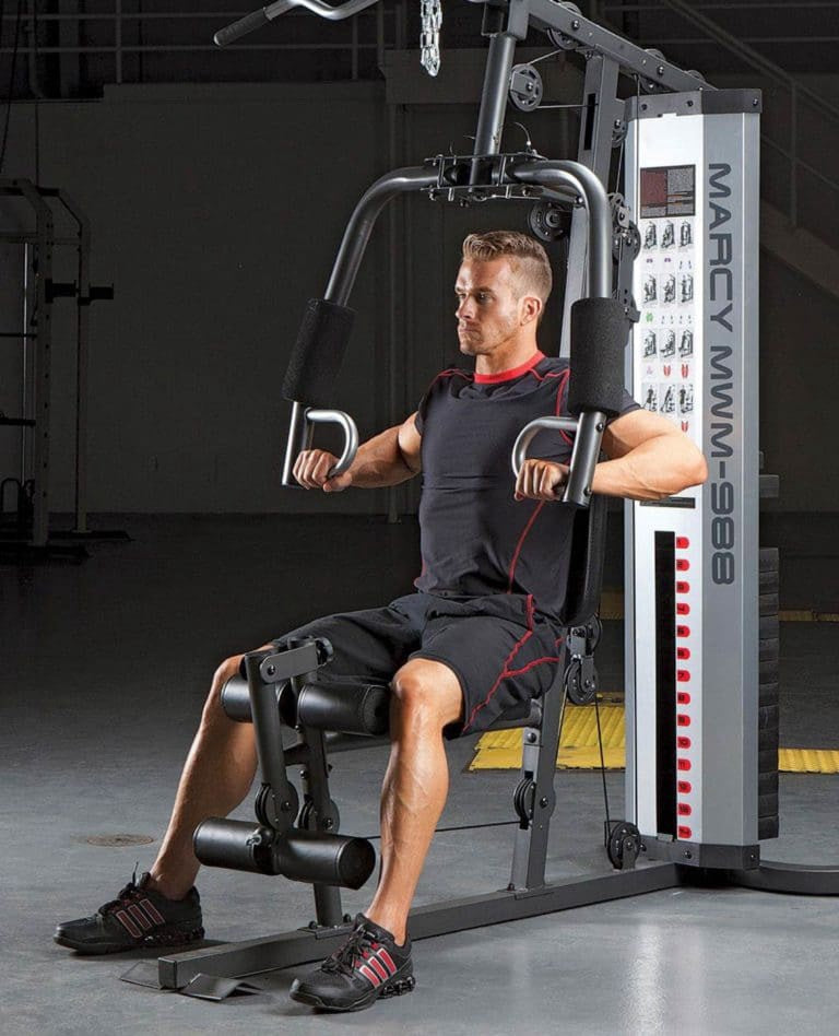 MARCY Gym Multifunction Home Workout 150LB Stack Machine MWM-988