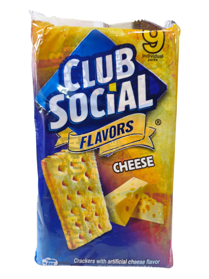 NABISCO Club Social Cheese 9PCS Pack 216G