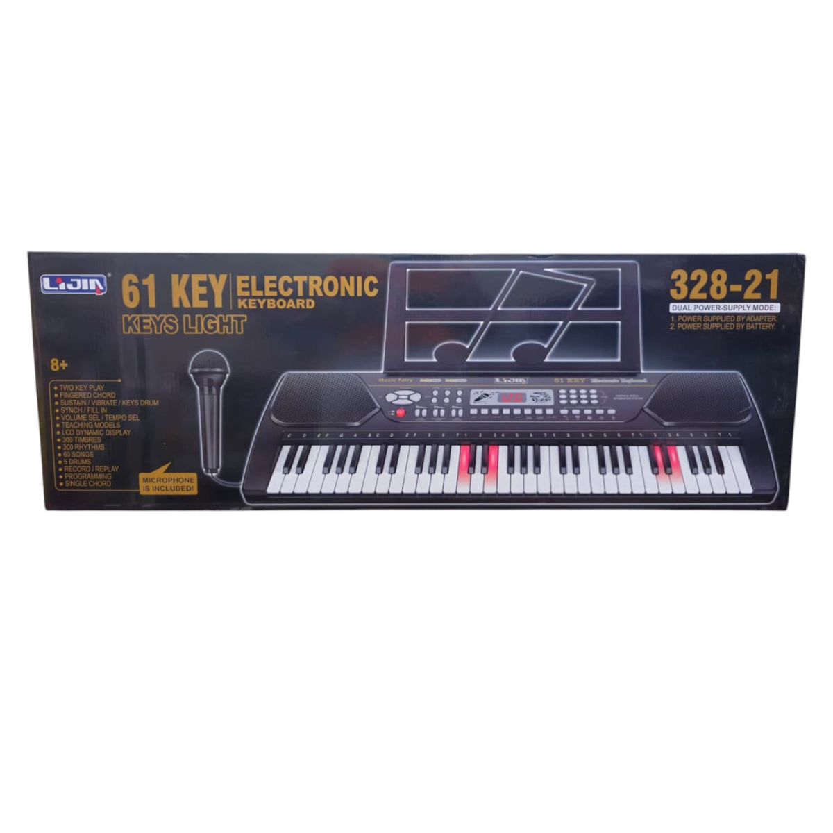 GENERIC Toy Electronic Keyboard 61 Keys 328-21