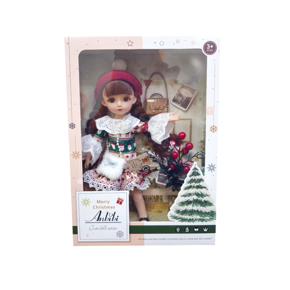 GENERIC Toy Merry Christmas Anbibi Cute Doll WX204-4