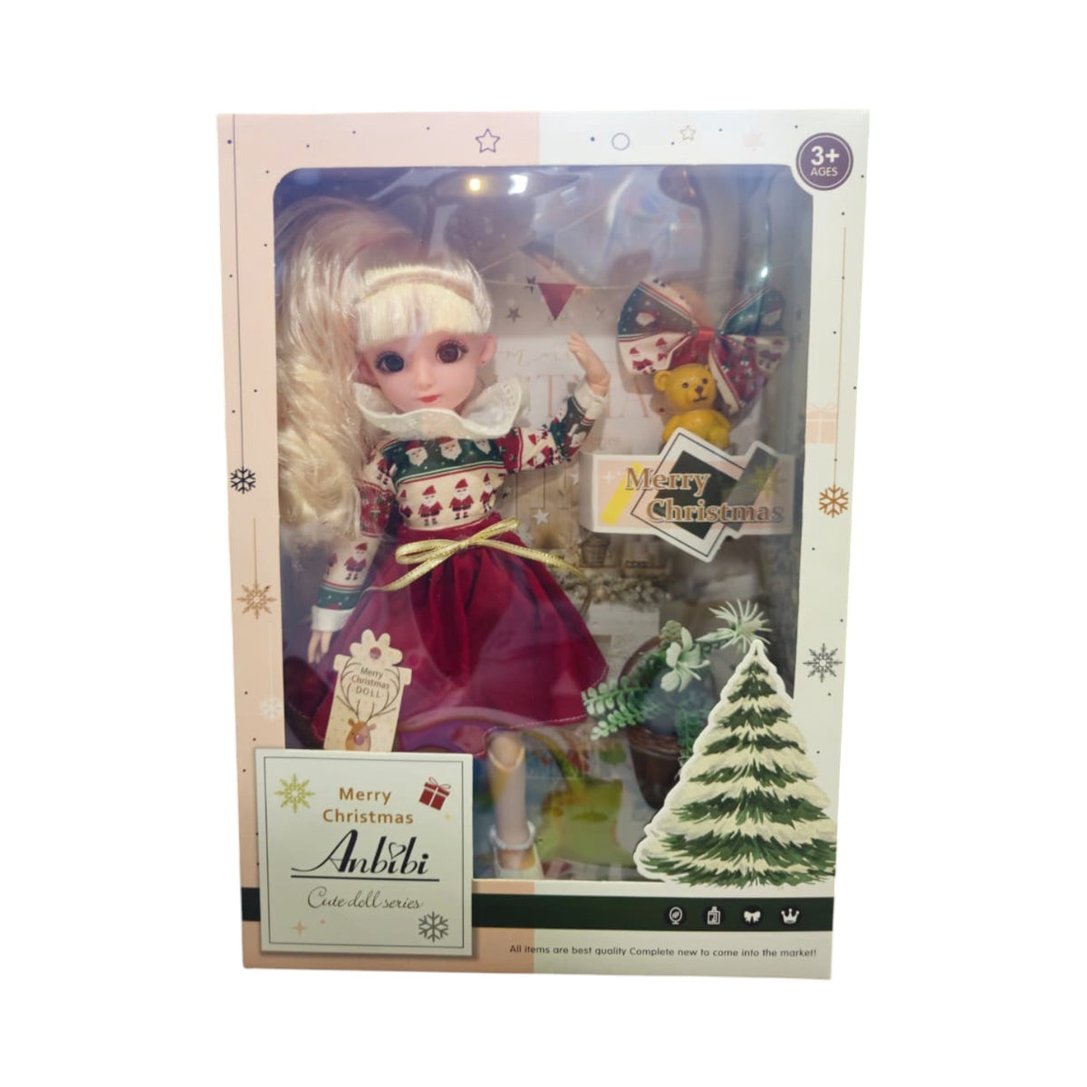 GENERIC Toy Merry Christmas Anbibi Cute Doll WX204-5