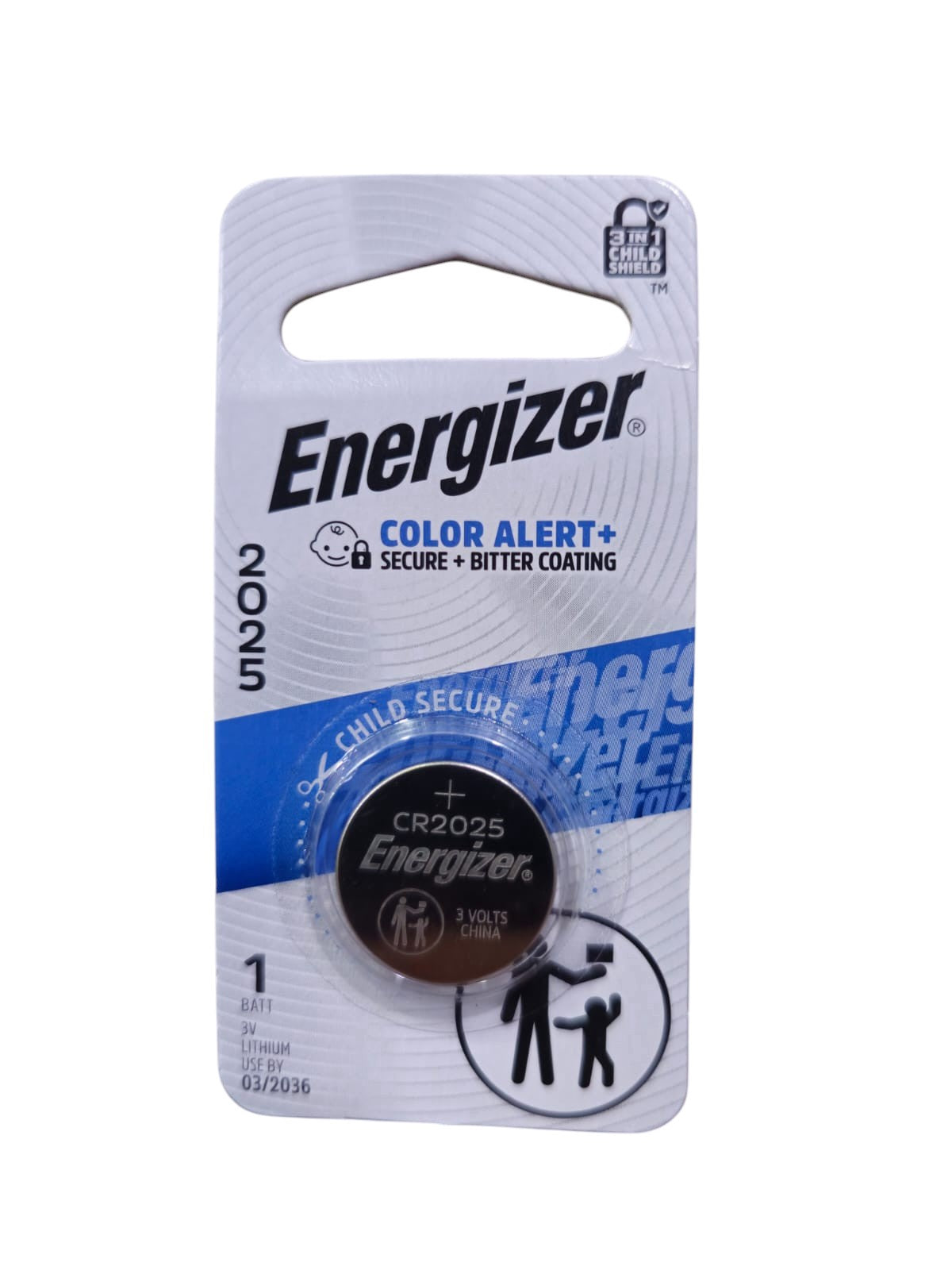 ENERGIZER Battery CR2025 Lithium 3V