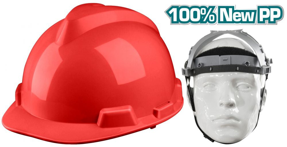 TOTAL Safety Helmet TSP2611 Red