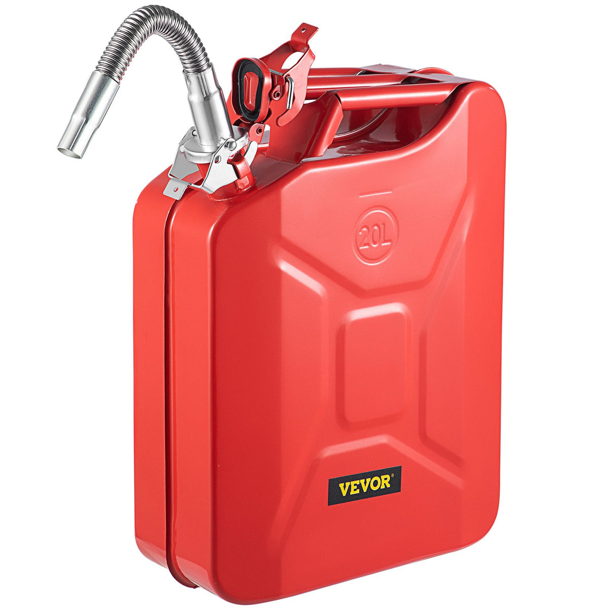 VEVOR Jar Gasoline Red 20L 5.3GAL Jerry Can