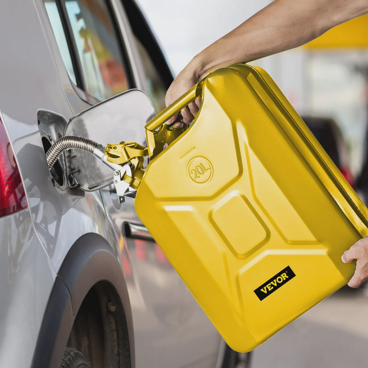 VEVOR Jar Diesel Yellow 20L 5.3GAL Jerry Can