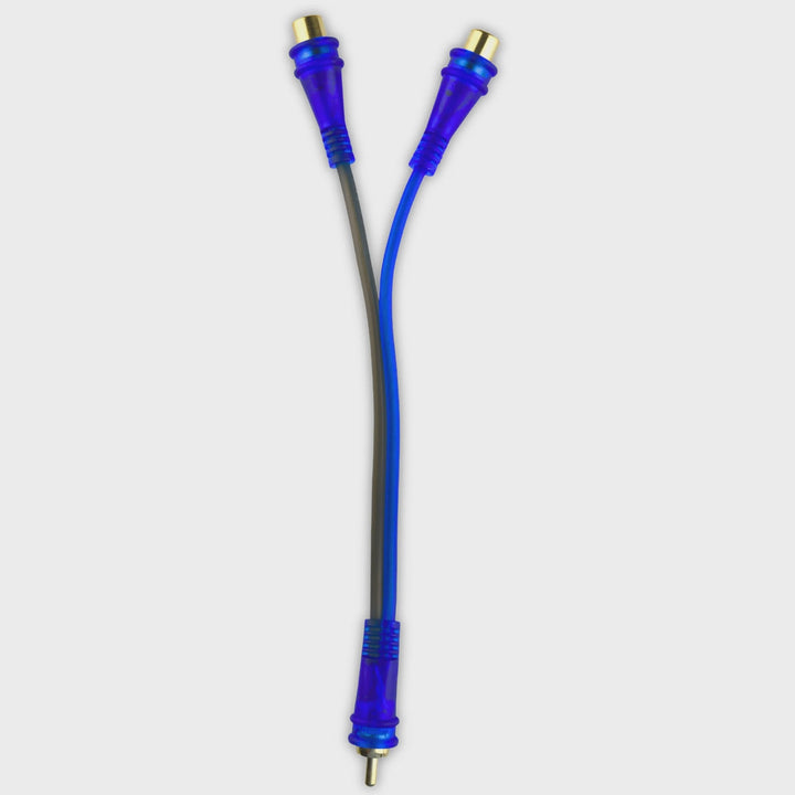 AUDIO PIPE Lead 1 Rca Male to 2 Rca Female 6" BMS-BLS-YM-2F