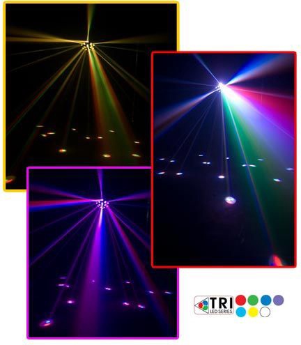 AMERICAN DJ Dj Stage Light LED Adj Vertigo Tri LED