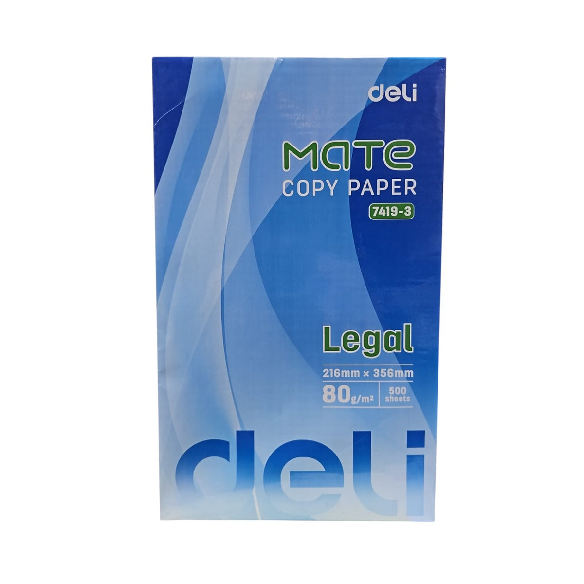 DELI Computer Printer Mate Copy Paper Legal 7419-3