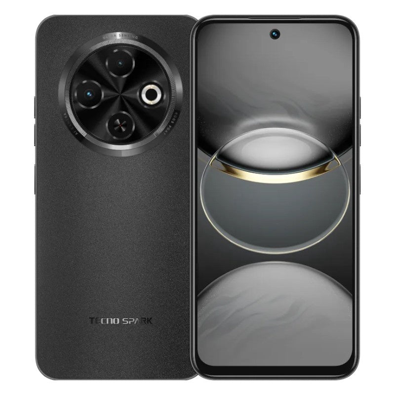 TECNO Cellphone Spark 30C KL5 128GB + 4GB Orbit Black