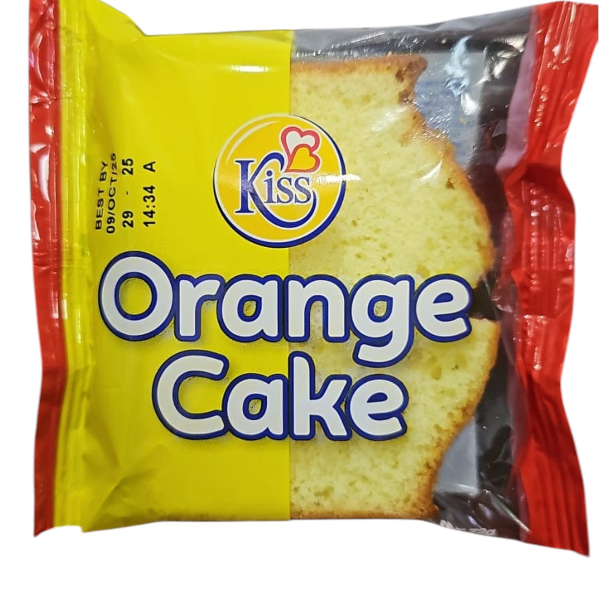 KISS Orange Cake Slice 72G