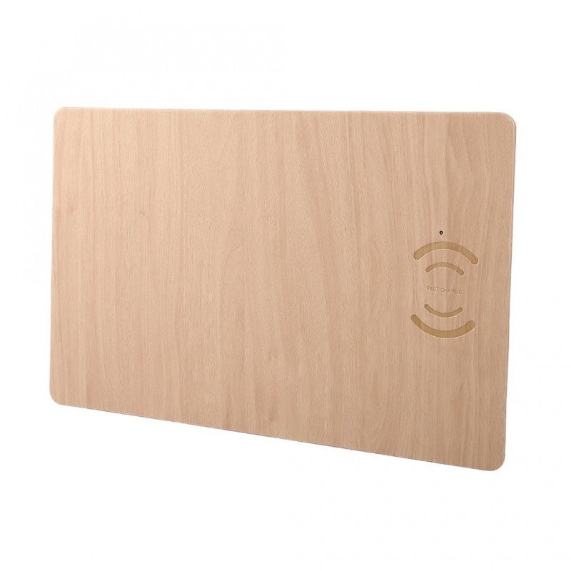 Computer Mouse Pad + Wireless Charger WOOD-LIKE