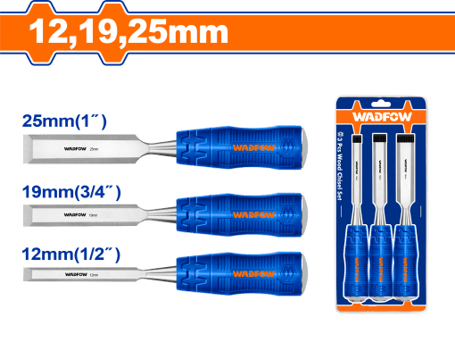 WADFOW Chisel Wood 3PCS Set WWC2203