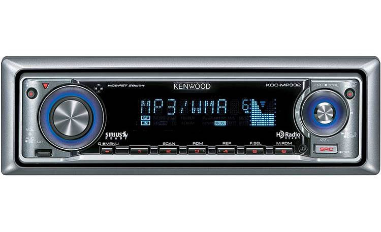 KENWOOD C.d Player Car KDC-MP332 + Free Modulator FM Otu CM-02 Car Bt MP3 Player Rgb Ambient Lighting 3.1A 2USB Charger