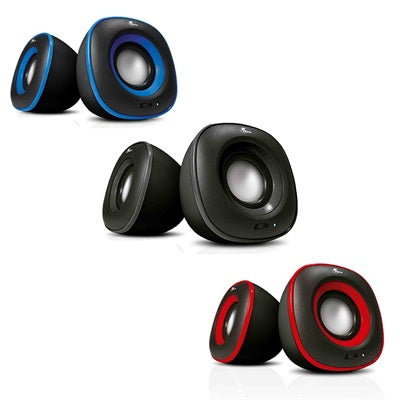 XTECH Computer Speaker X-TECH XTS-115 2PCS USB Powered