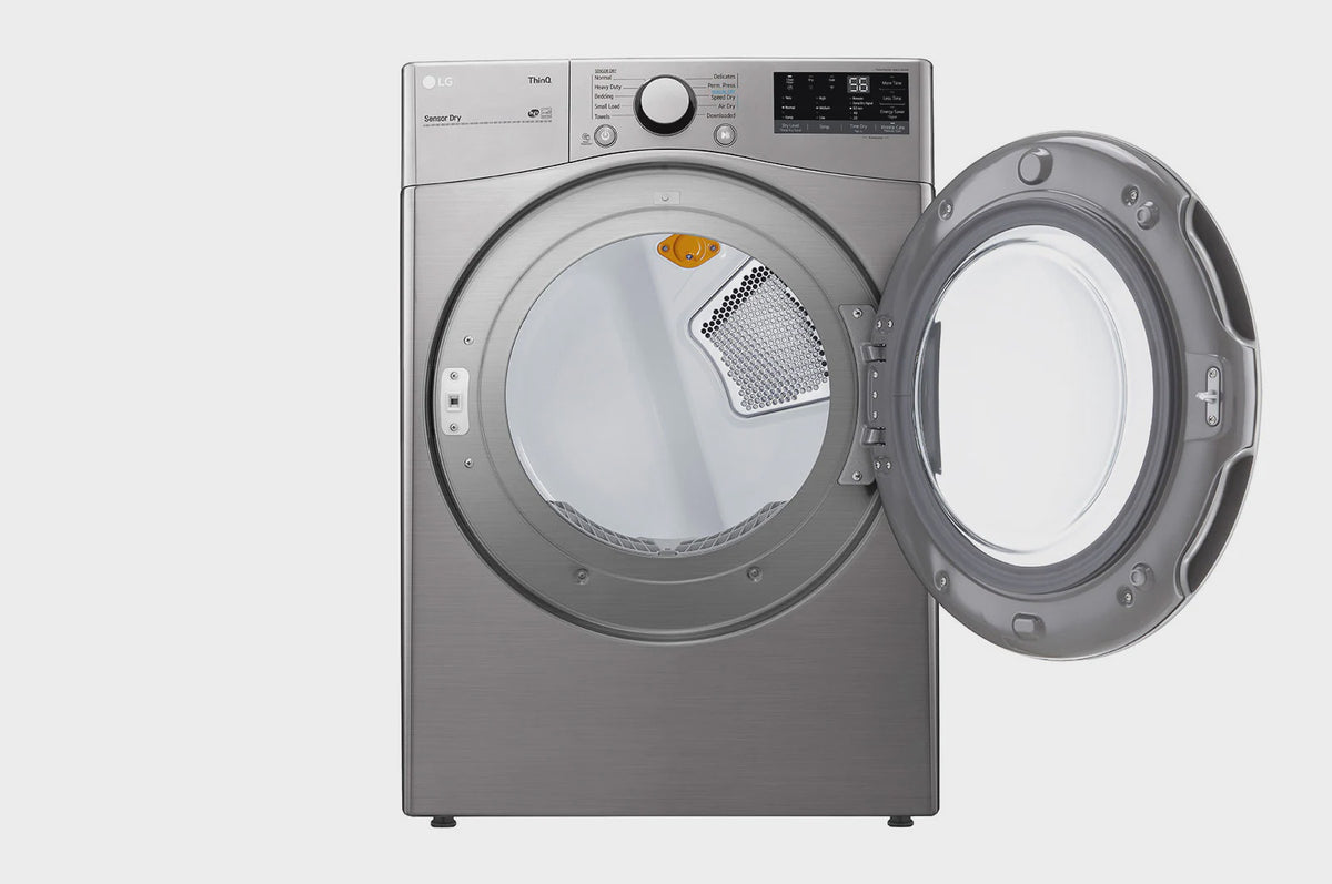 LG Dryer DLG3601V Gas 7.4CF English Panel